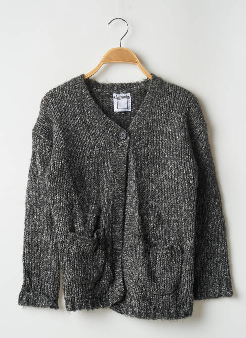 Vestă cu mâneci lungi gri CHILLAROUND fată