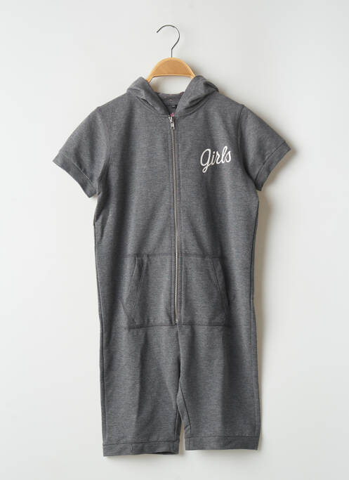Salopetă scurtă gri CHILLAROUND fată