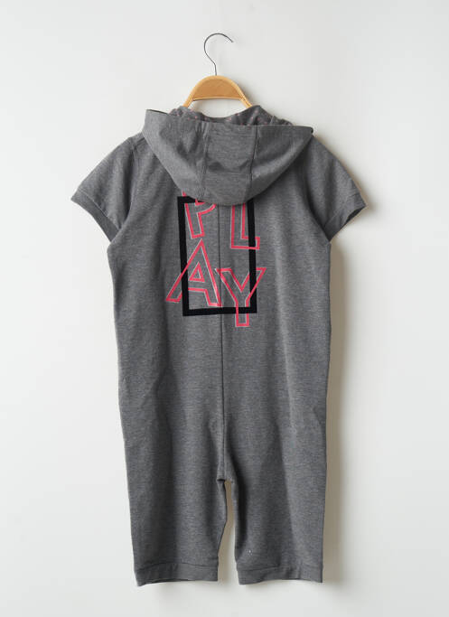 Salopetă scurtă gri CHILLAROUND fată