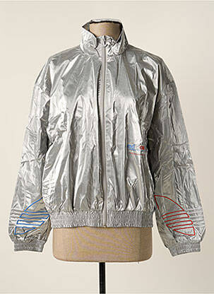 Jachete casual buzunare gri ADIDAS femeie