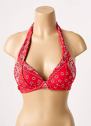 Sutien de costum de baie roșu BANANA MOON femeie