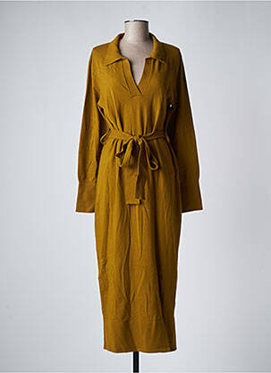 Rochie pulover galben EVA KAYAN femeie