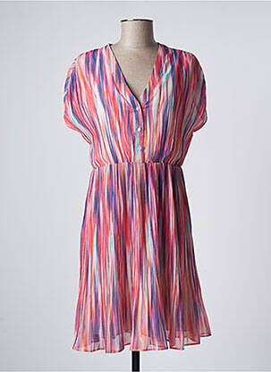 Rochie midi roz MOLLY BRACKEN femeie