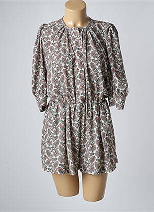 Salopetă scurtă verde SEE U SOON femeie