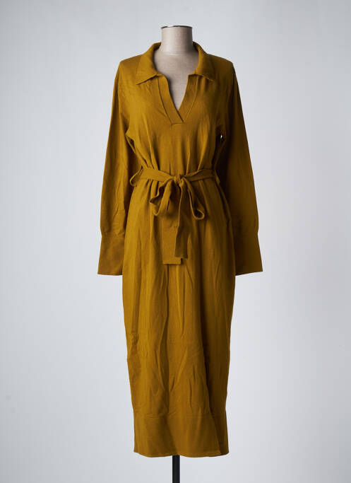 Rochie pulover galben EVA KAYAN femeie