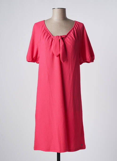 Rochie midi roz GARCIA femeie