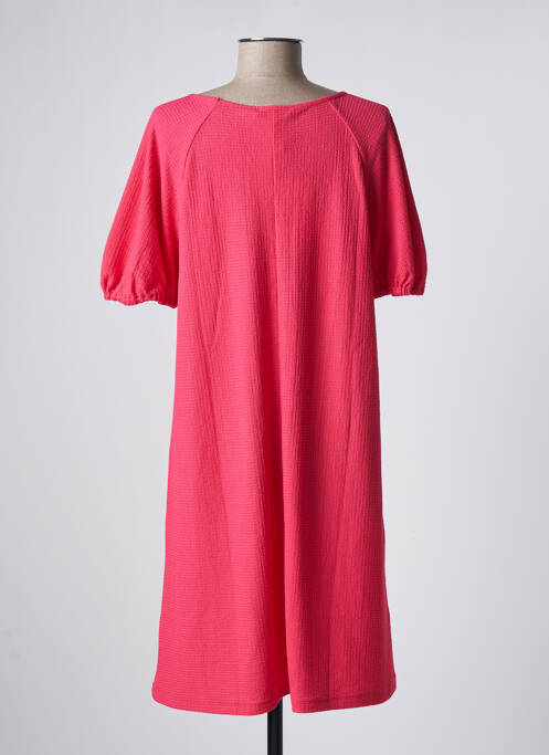 Rochie midi roz GARCIA femeie