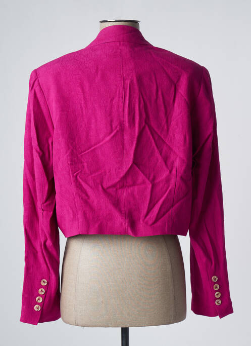 Sacou finisaj interior dublat roz SEE U SOON femme