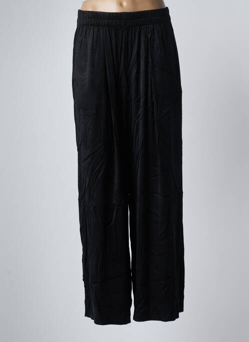 Pantalon larg negru SEE U SOON femeie