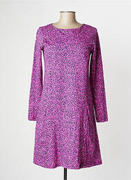 Rochie midi mâneci lungi mâneci lungi violet LILY & ME femeie