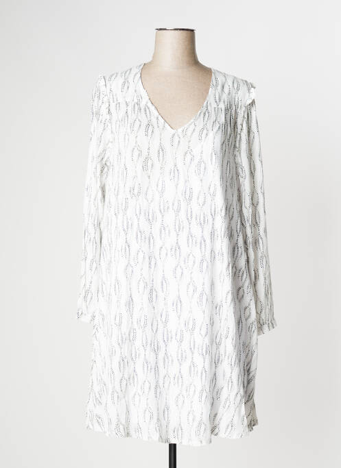 Rochie scurtă alb ÉTYMOLOGIE femeie