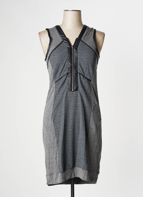 Rochie midi gri MADO ET LES AUTRES femeie