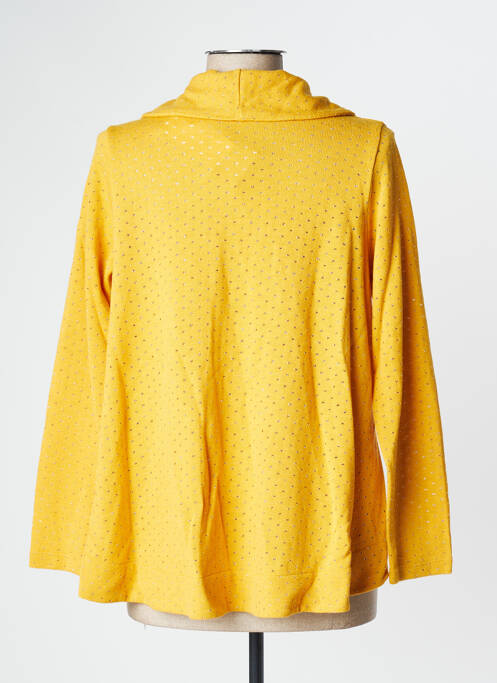 Vestă cu mâneci lungi galben MALOKA femeie