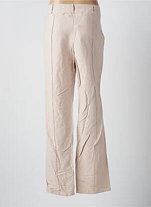 Pantalon drept țesătură poplin mărime normală bej MADO ET LES AUTRES femeie