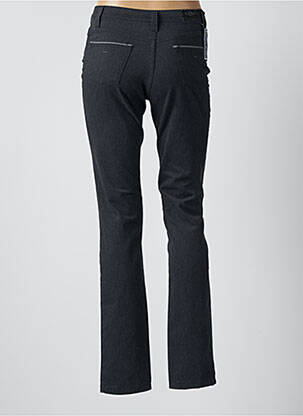 Pantalon slim țesătură poplin mărime normală gri WALTRON femeie