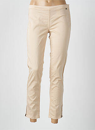 Pantalon slim talie joasă talie joasă bej MADO ET LES AUTRES femeie