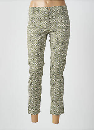 Pantalon 7/8 verde WALTRON femeie