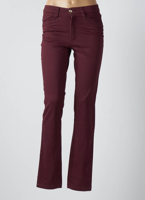 Pantalon slim roșu WALTRON femeie