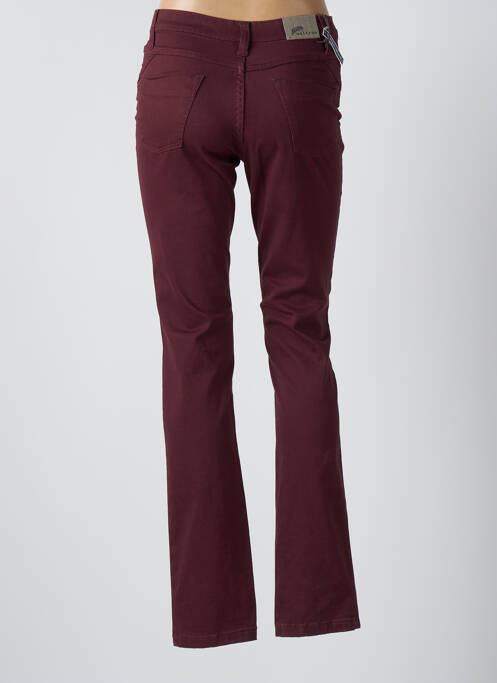 Pantalon slim roșu WALTRON femeie