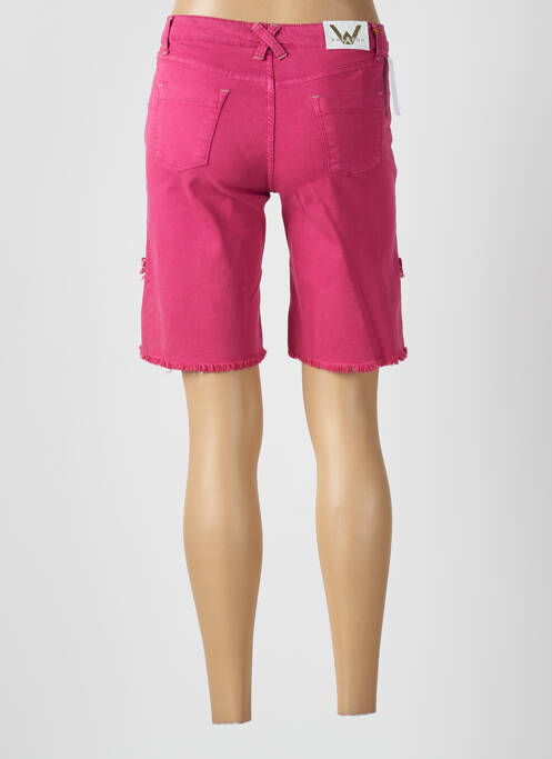 Bermudă roz WALTRON femeie