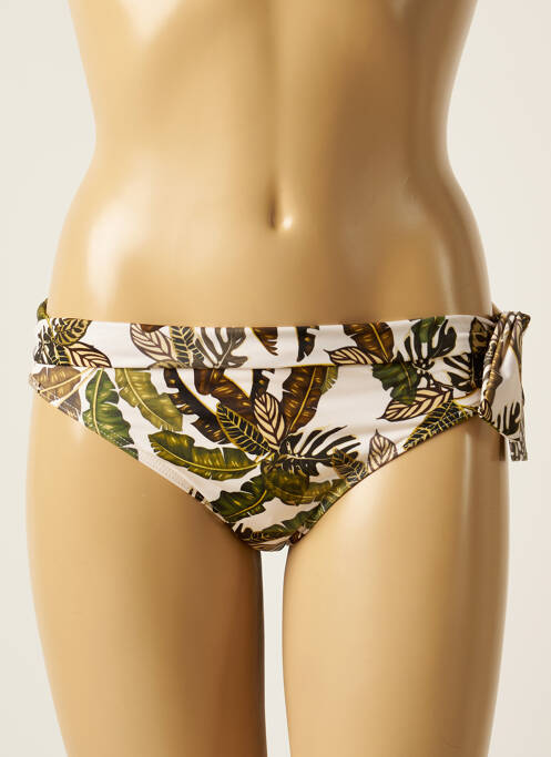 Chiloți de baie bej KIWI femeie