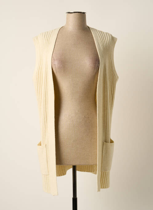 Vestă fără mâneci bej MCM femeie