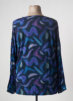 Tricou mâneci lungi mâneci lungi albastru AGATHE & LOUISE femeie