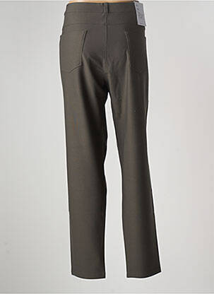 Pantalon slim talie elastică mărime normală verde EAST DRIVE femme