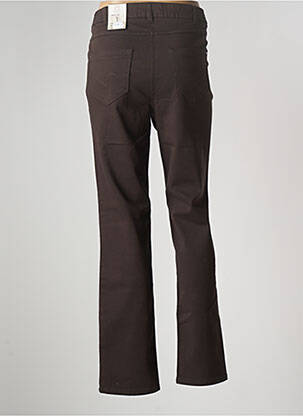 Pantalon slim talie elastică mărime normală maro GERKE MY PANTS femeie