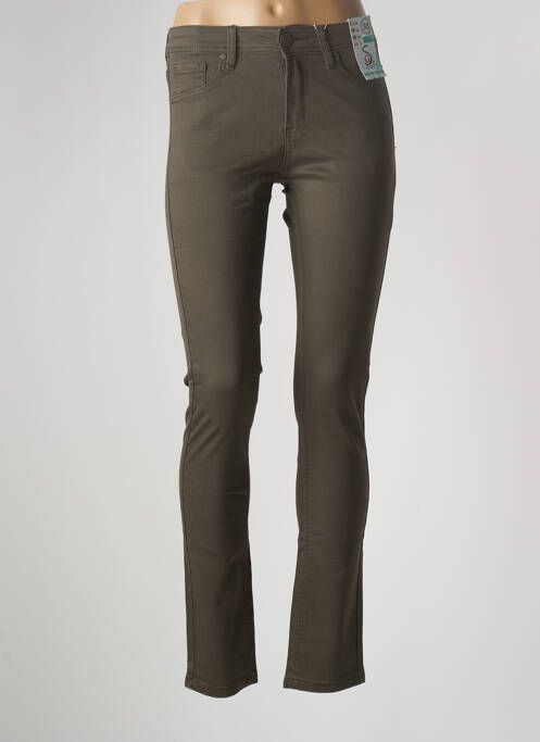 Pantalon drept verde S.QUISE femeie