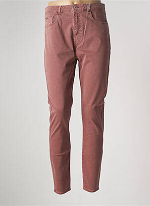 Pantalon slim maro KANOPE femeie
