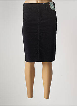 Fustă midi negru S.QUISE femeie