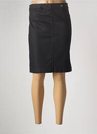 Fustă midi croială dreaptă negru EAST DRIVE femme