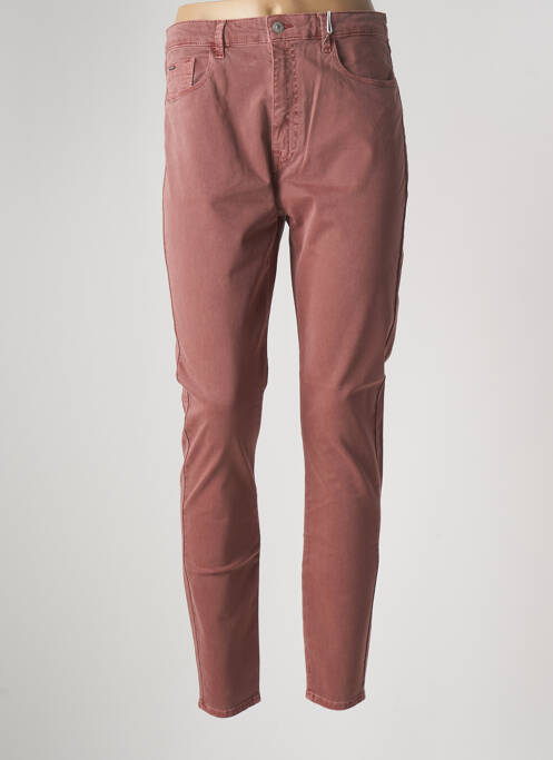 Pantalon slim maro KANOPE femeie