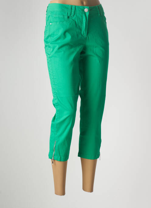 Pantalon trei sferturi verde BRANDTEX femeie