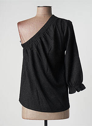 Top croială fluidă mâneci 3/4 negru ATELIER EVÈNE femeie