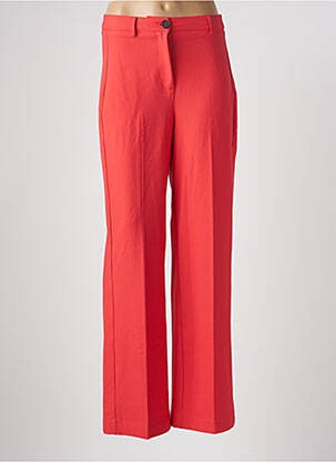 Pantalon drept portocaliu VERO MODA femeie