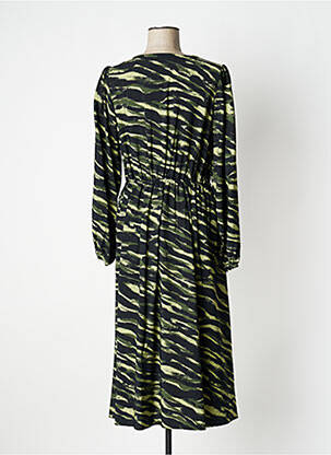 Rochie midi mâneci lungi mâneci lungi negru B.YOUNG femeie