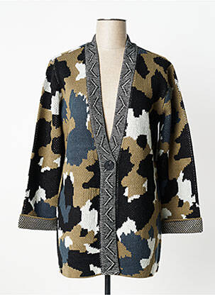 Vestă cu mâneci lungi verde LOLA ESPELETA femeie