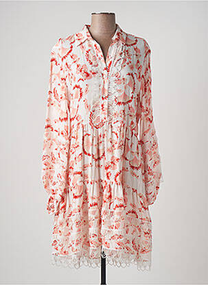 Rochie midi roz VALERIE KHALFON femeie