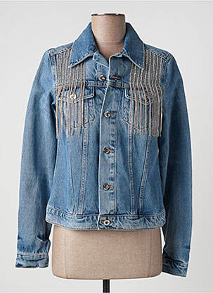 Jachetă de blugi albastru FRACOMINA femeie