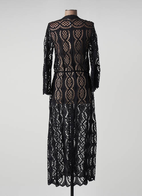 Rochie lungă negru VALERIE KHALFON femeie