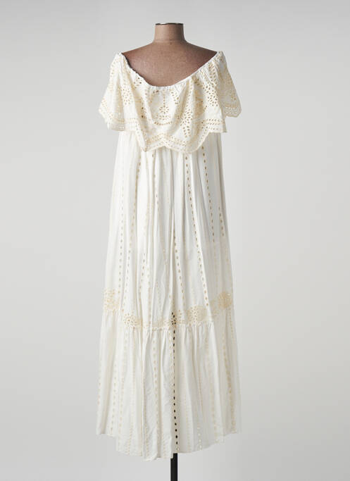 Rochie lungă bej VALERIE KHALFON femeie