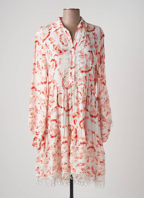 Rochie midi roz VALERIE KHALFON femeie