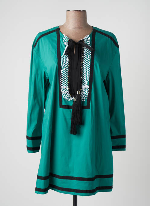 Tunică mâneci lungi verde CAVALLI femeie