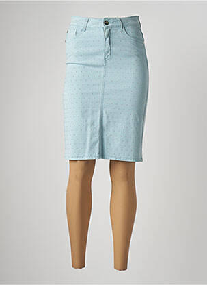 Fustă midi albastru MARANI femeie