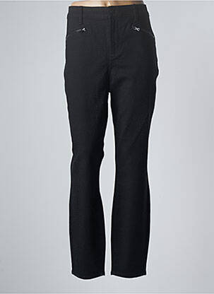 Pantalon slim elasticitate mărime normală negru NYDJ femeie