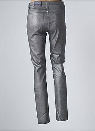 Pantalon slim talie înaltă talie înaltă gri NYDJ femeie