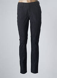 Pantalon slim țesătură poplin talie înaltă gri NYDJ femme