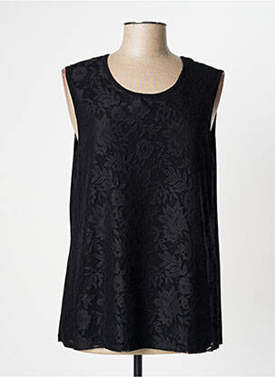 Top negru ATLANTA femeie